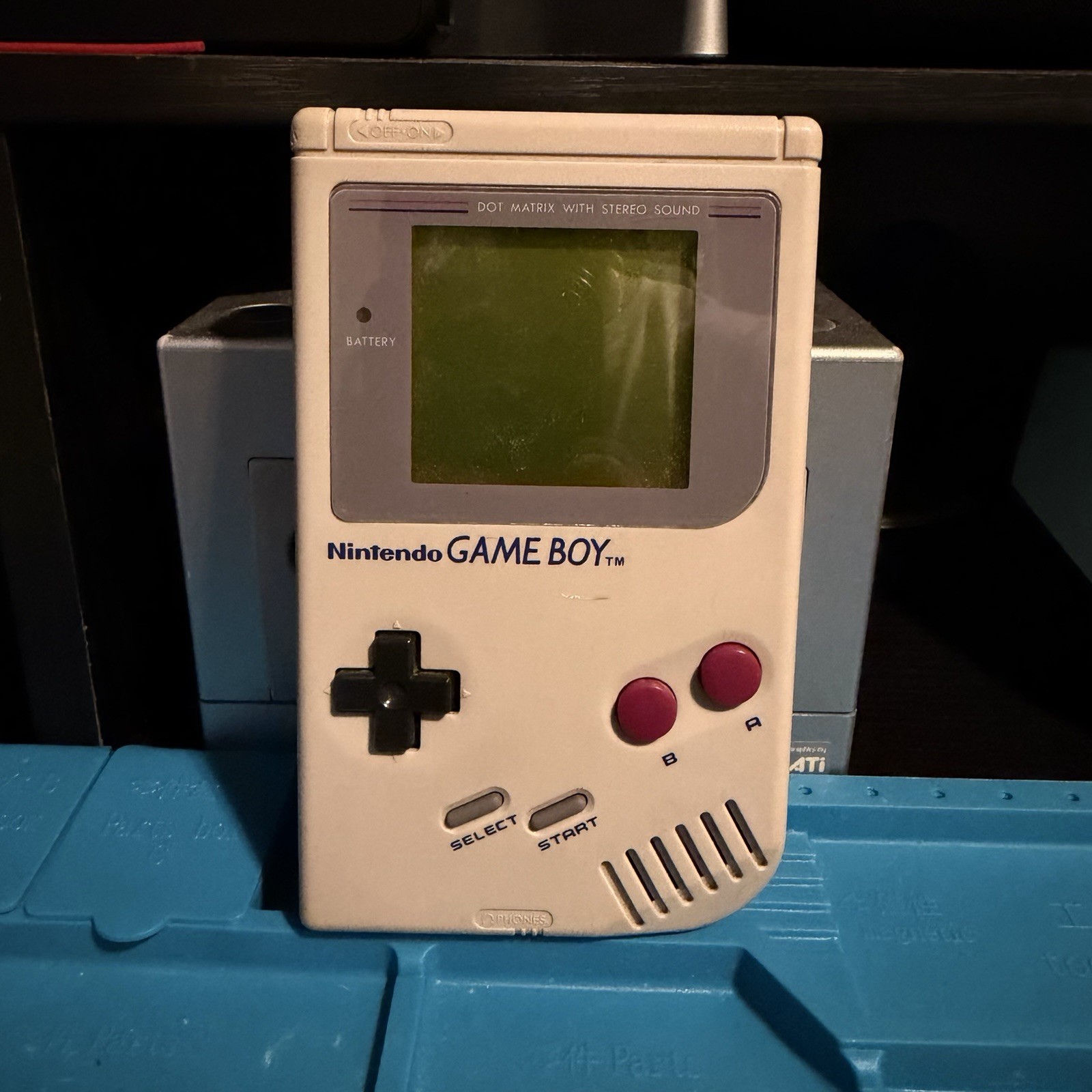 Nintendo Game Boy Original DMG-01 Gray Handheld Console, READ