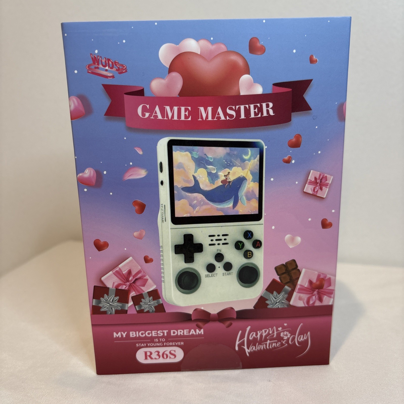 R36S Retro Handheld Video Game Console Linux System 3.5 Inch IPS Screen New