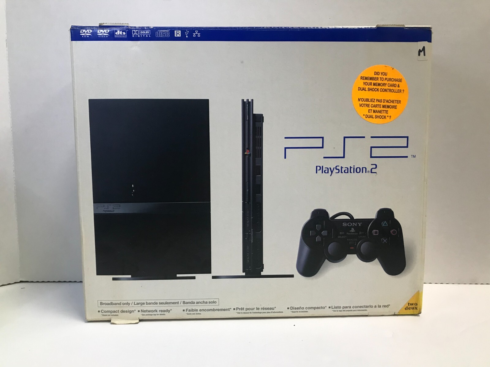 Sony Playstation 2 slim- complete in box – fully tested ( B132 )
