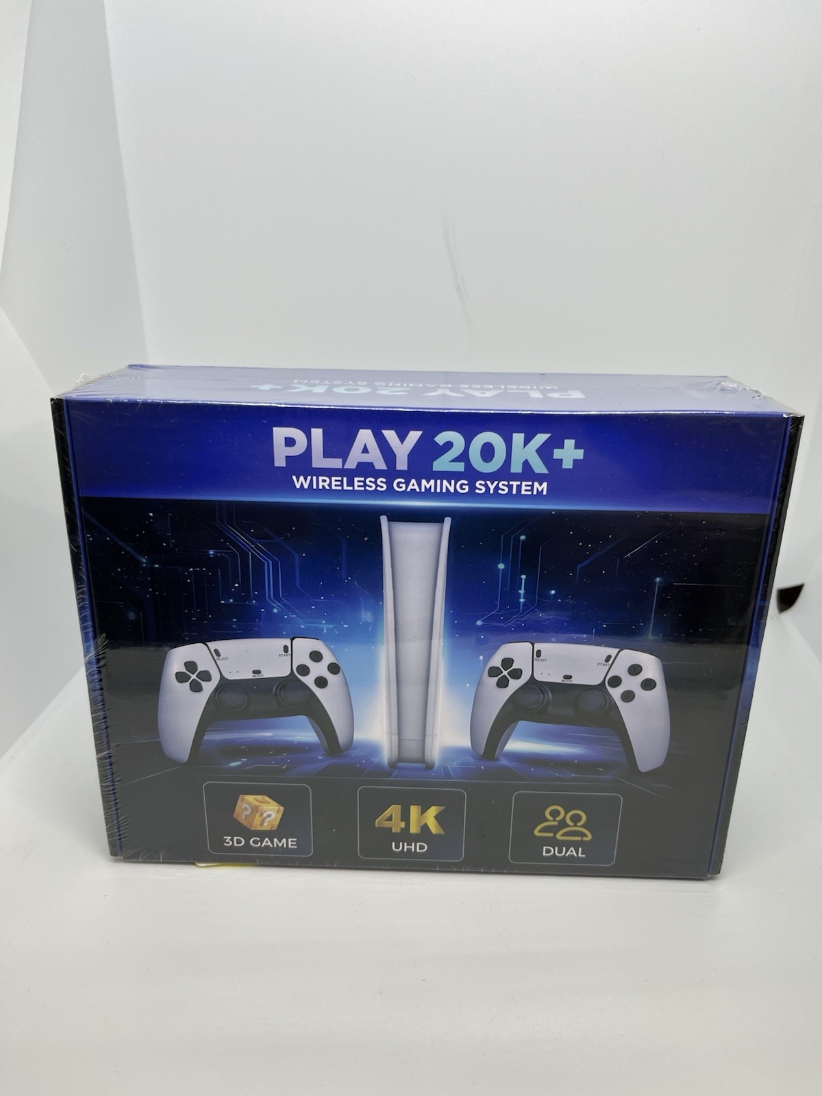 Plug and Play Retro Gaming Stick 20000+ Classic Games 4K HD 2.4G Dual Wireless
