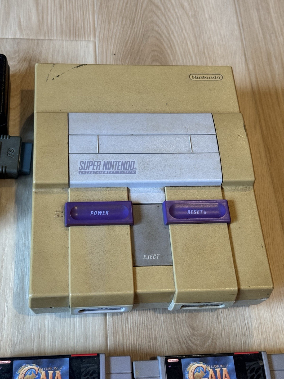 Original Super Nintendo SNES Console/ Game Bundle 15 Games Chrono Trigger TESTED