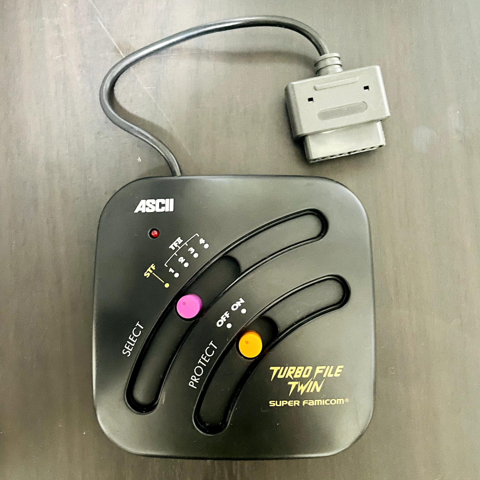 Turbo File Twin Ascii 1994 Data Storage System For Nintendo Super Famicom Rare