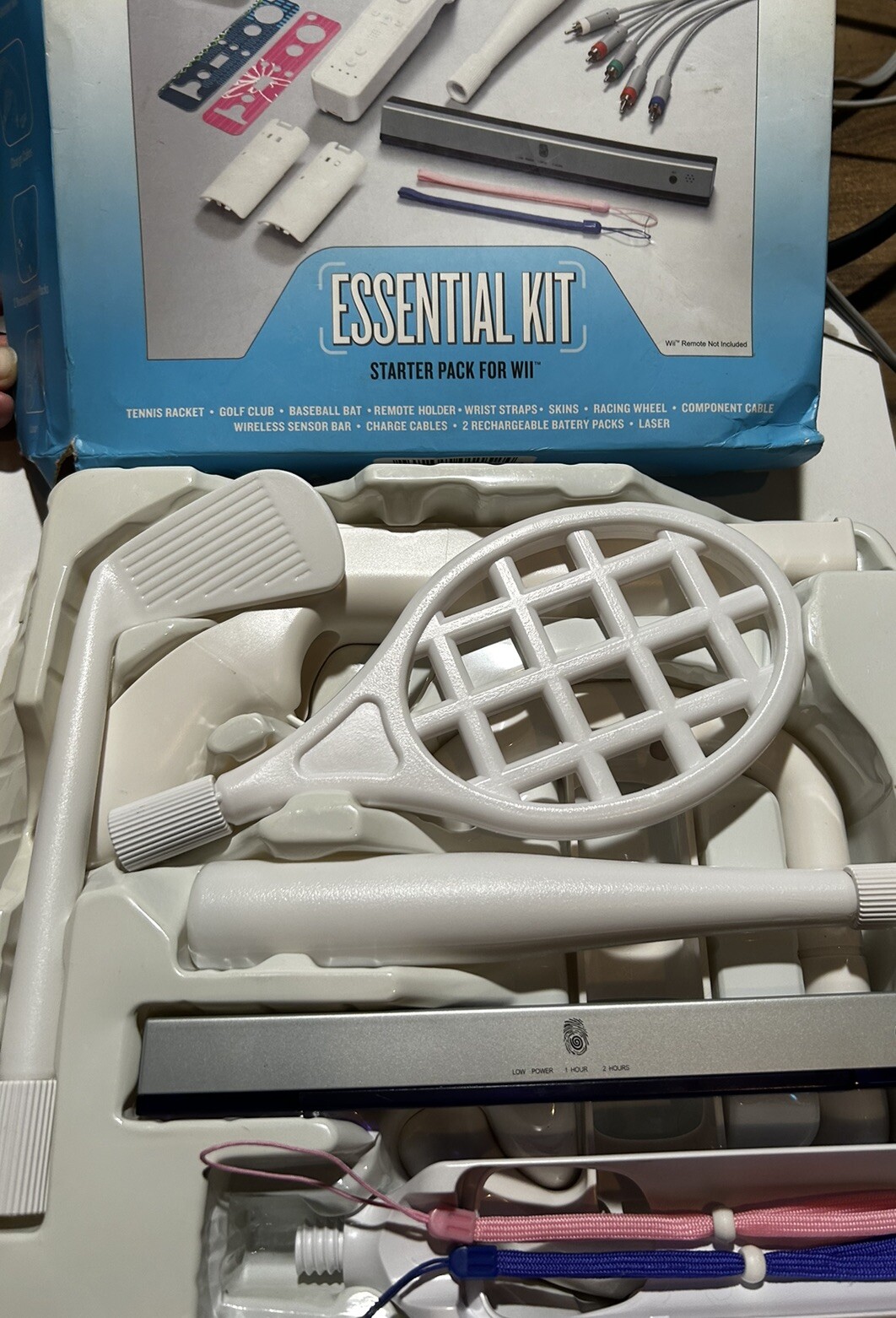Nintendo Wii Console, 1 Controller, Nunchuck and More; Tested; See Description