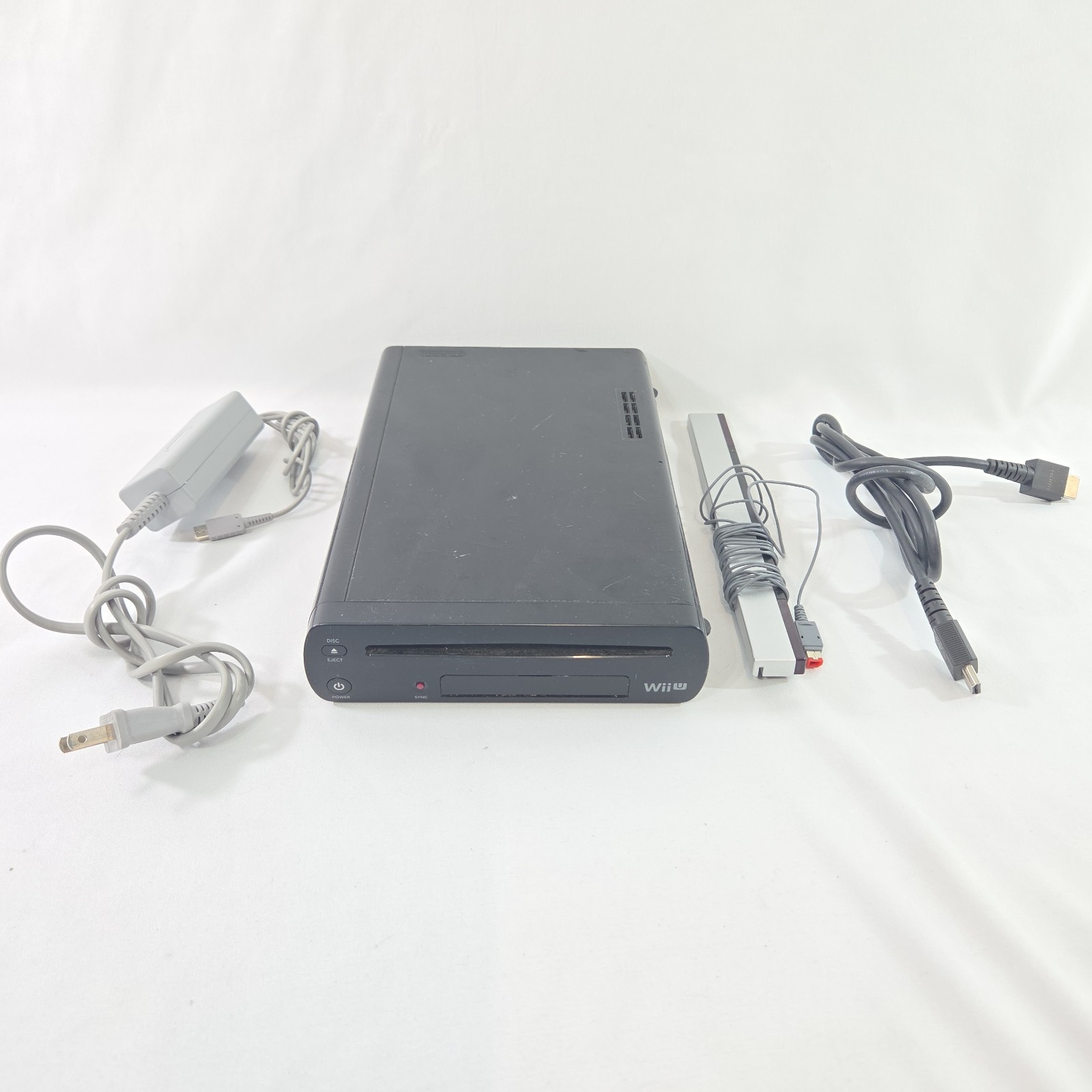 Nintendo Wii U WUP-101(02) 32GB Black Console Only *No Gamepad* Tested *READ*