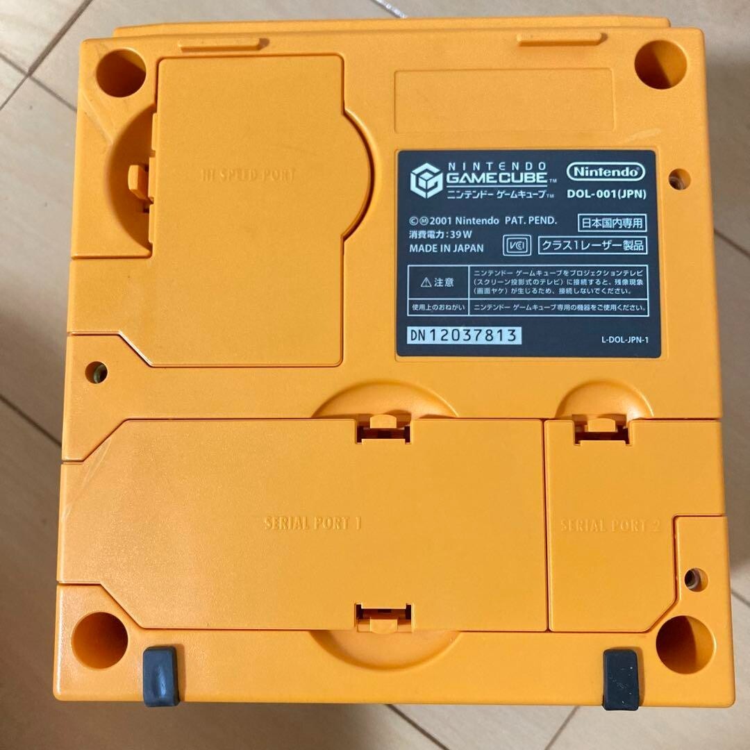 Nintendo Gamecube Orange Console Enjoy DOL-001 JP For Japan Game GC System 3052