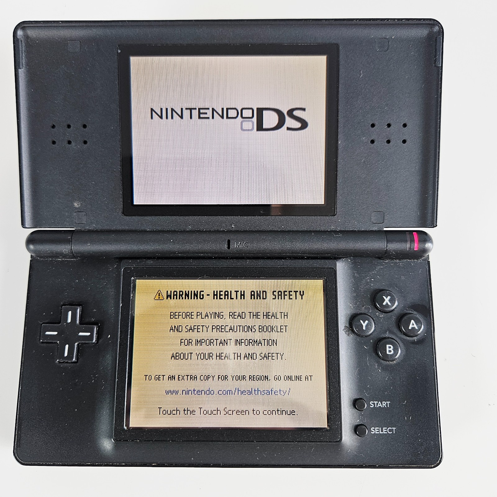 Nintendo DS Lite Handheld Game Console USG-001 Black/Onyx +Accessories