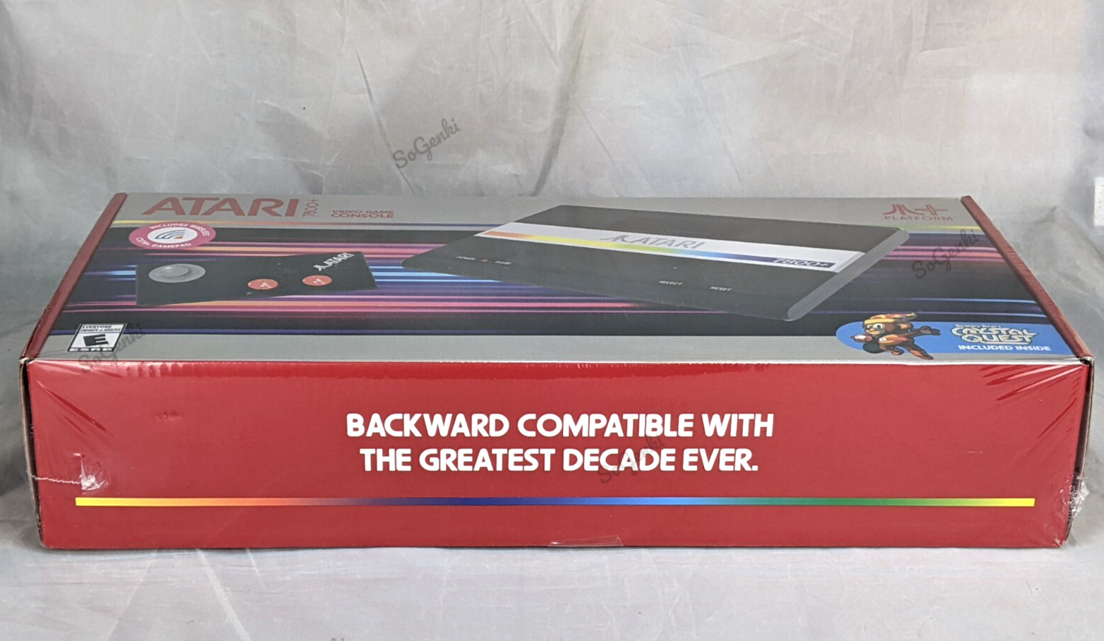 Official Atari 7800+ Console Mini & Wireless Controller HDMI Play 2600 too