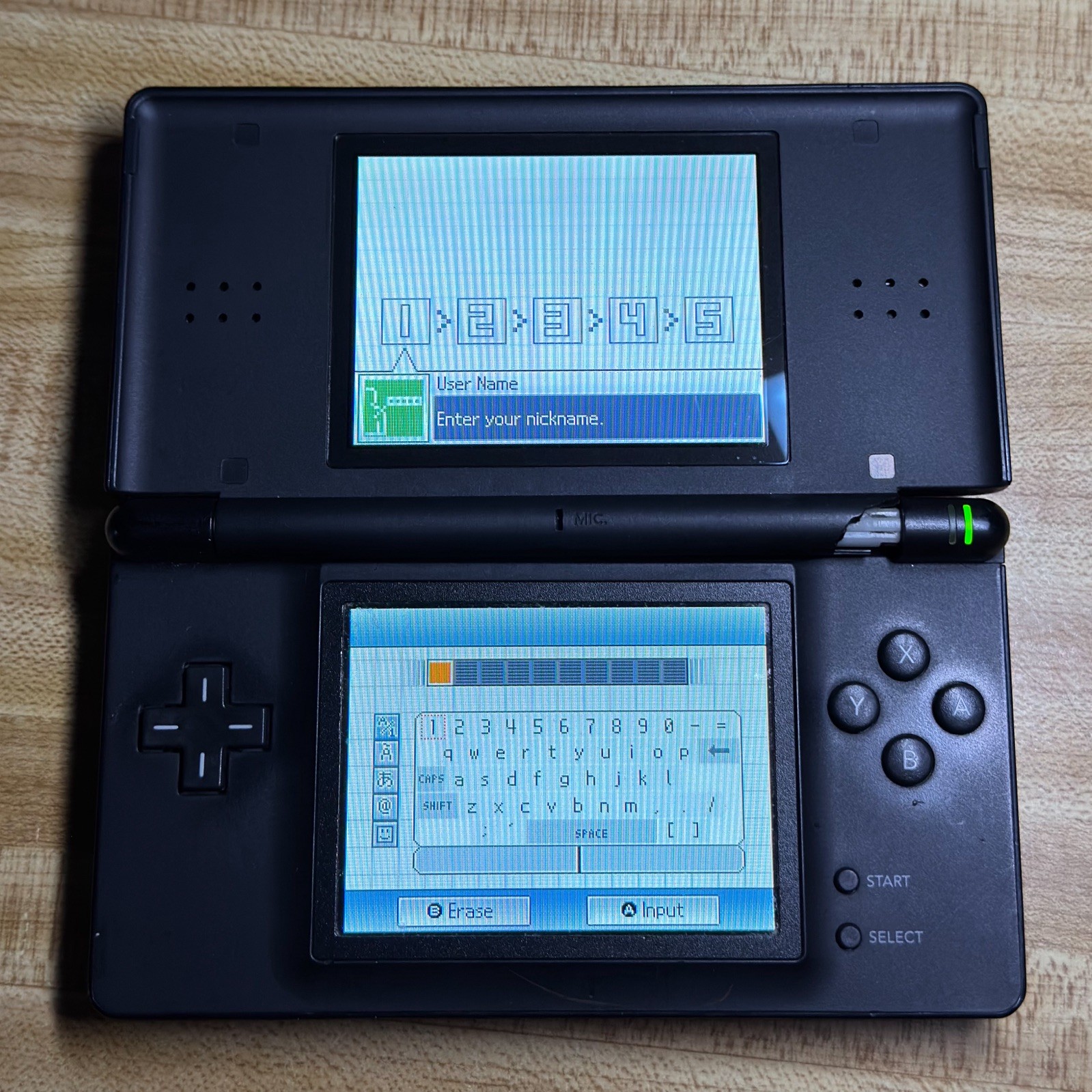 Nintendo DS Lite Handheld System – Black | Broken Hinge – Selling As Is