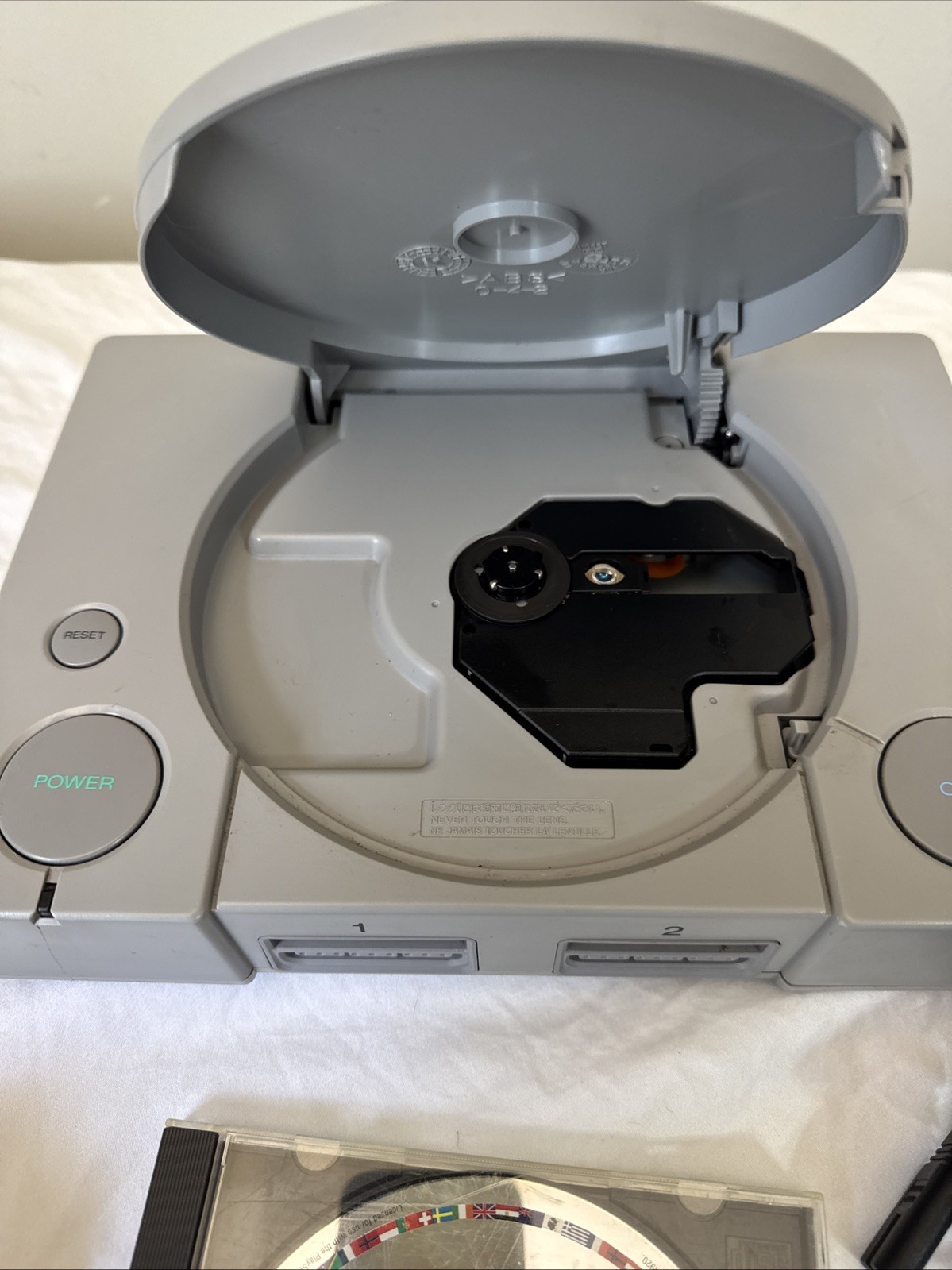 Sony PlayStation PS1 Console Controller Cables SCPH-9001 Colin McRae Rally