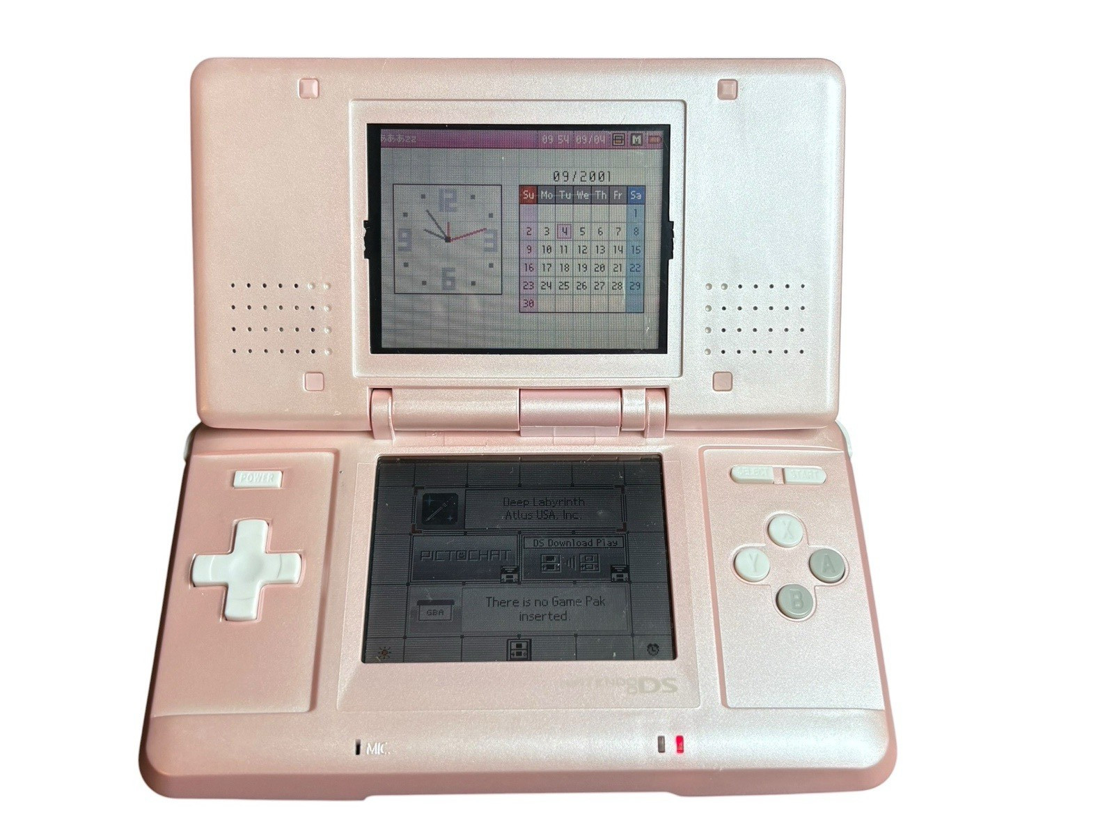 JPN Nintendo DS Original Pink Handheld Console OEM – USED – Tested/Working