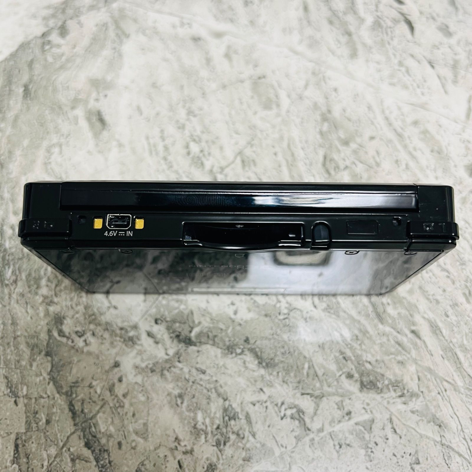 Nintendo 3DS Clear Black Console CTR-001 Tested Working Handheld JP