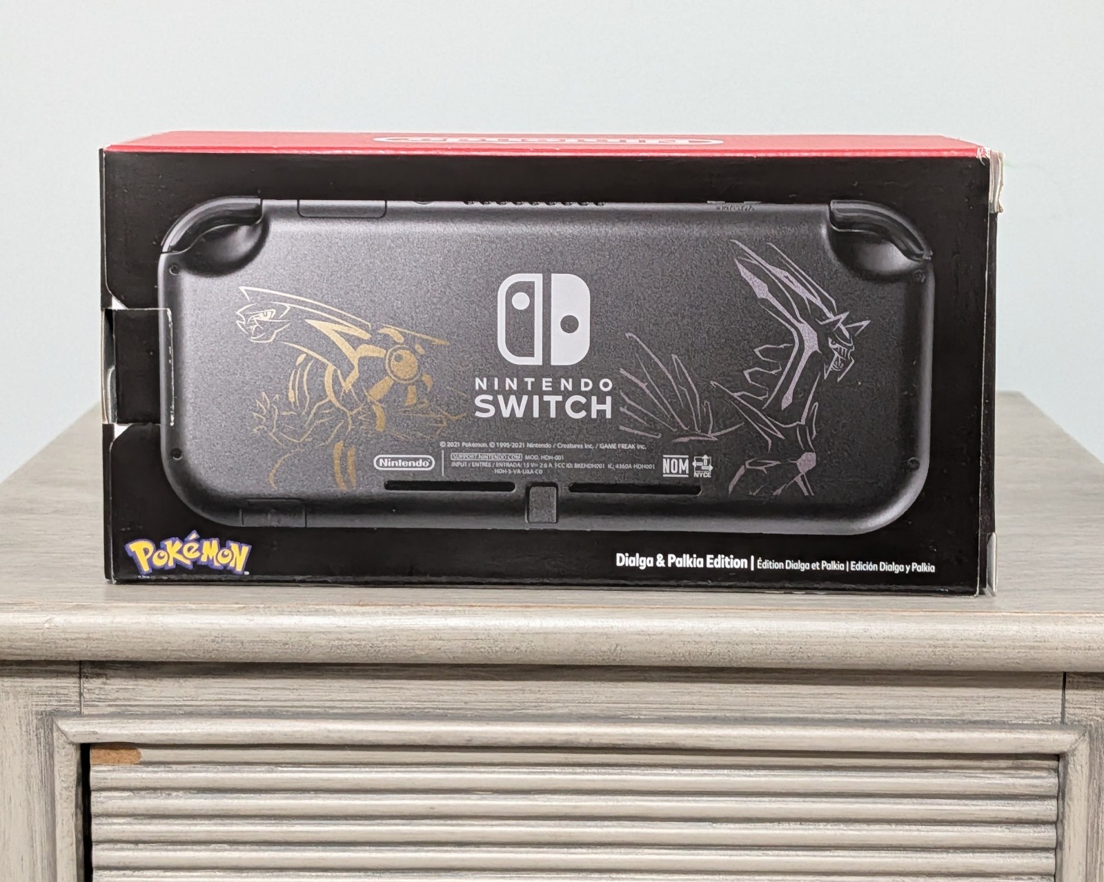 NEW Nintendo Switch Lite Console Dialga Palkia Pokemon Special Edition SEALED