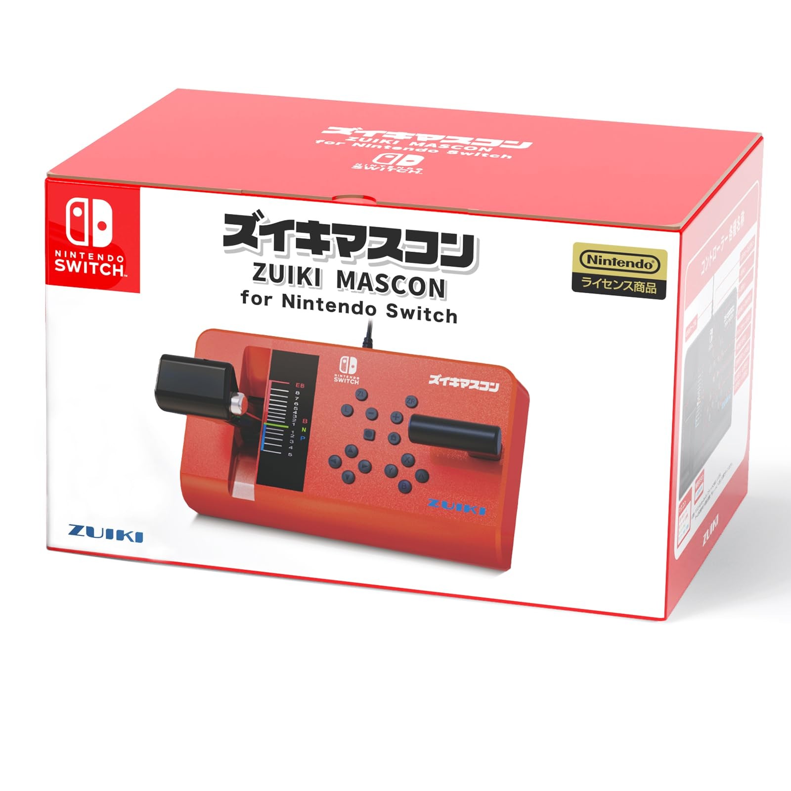 ZUIKI MASCON Train Controller Red USB Switch PC ( Steam ) Densha de GO Japan