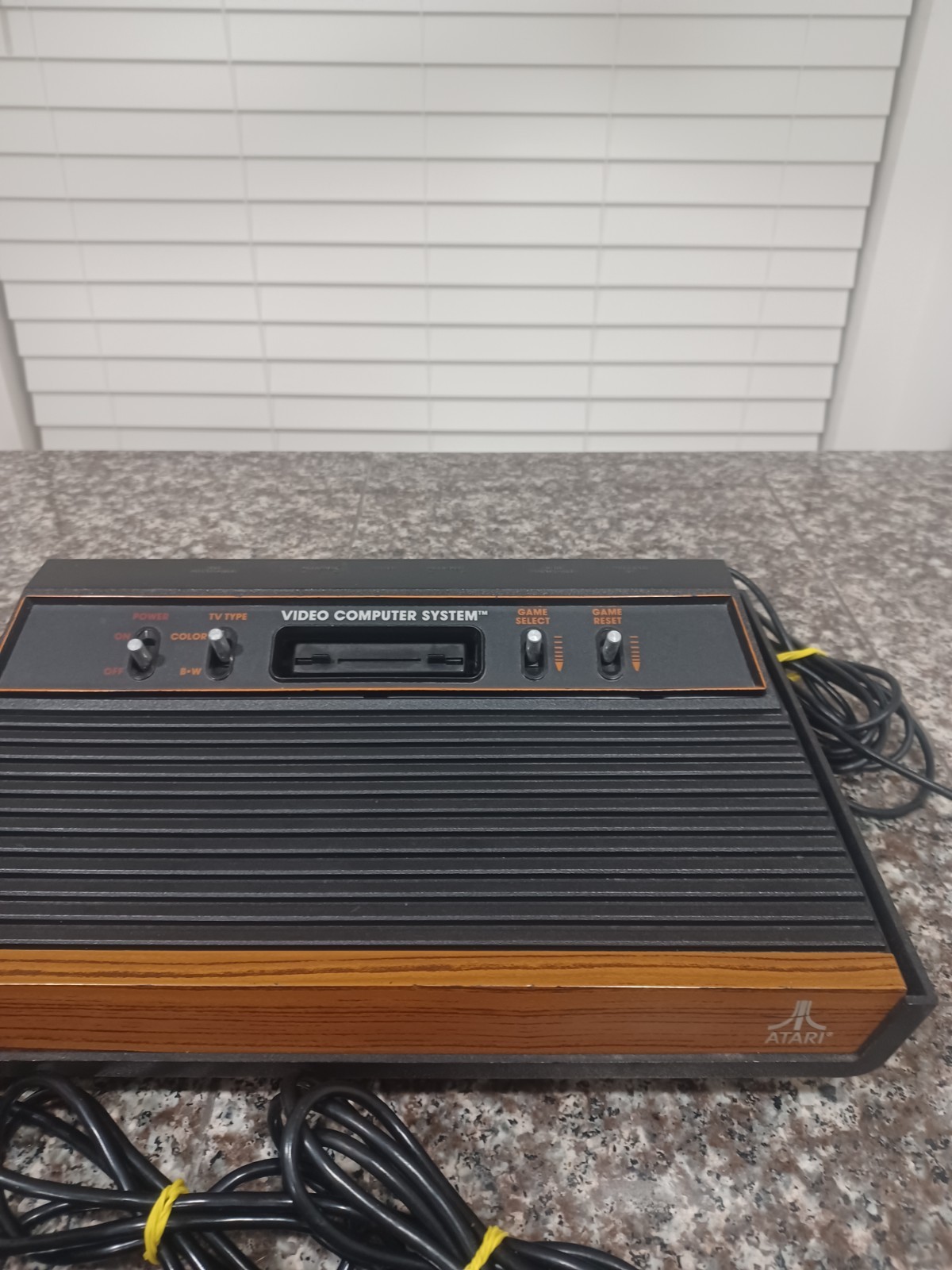 Atari 2600 System Cleaned, Tested, And Working 100% 6 Games & 2 CX-40 Joysticks