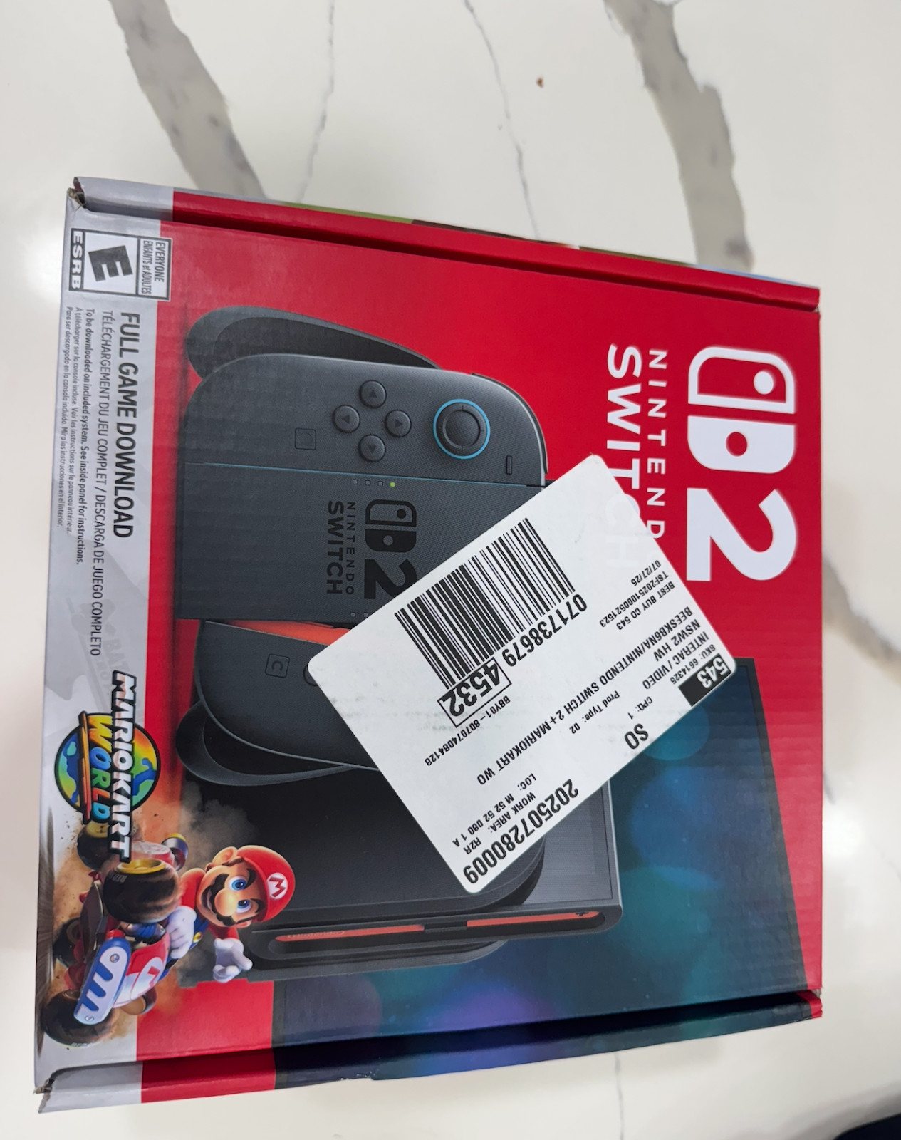 Nintendo Switch 2 Console + Mario Kart World Bundle – In Stock – Ready to Ship