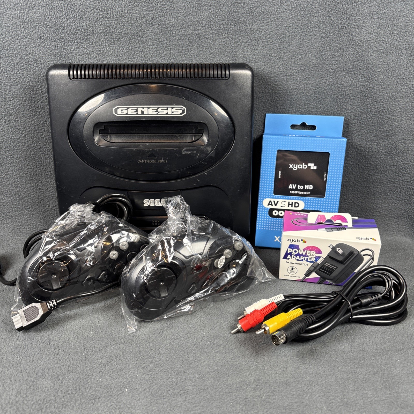 SEGA Genesis Model 2 Console MK-1631 w/ Accessories – Tested