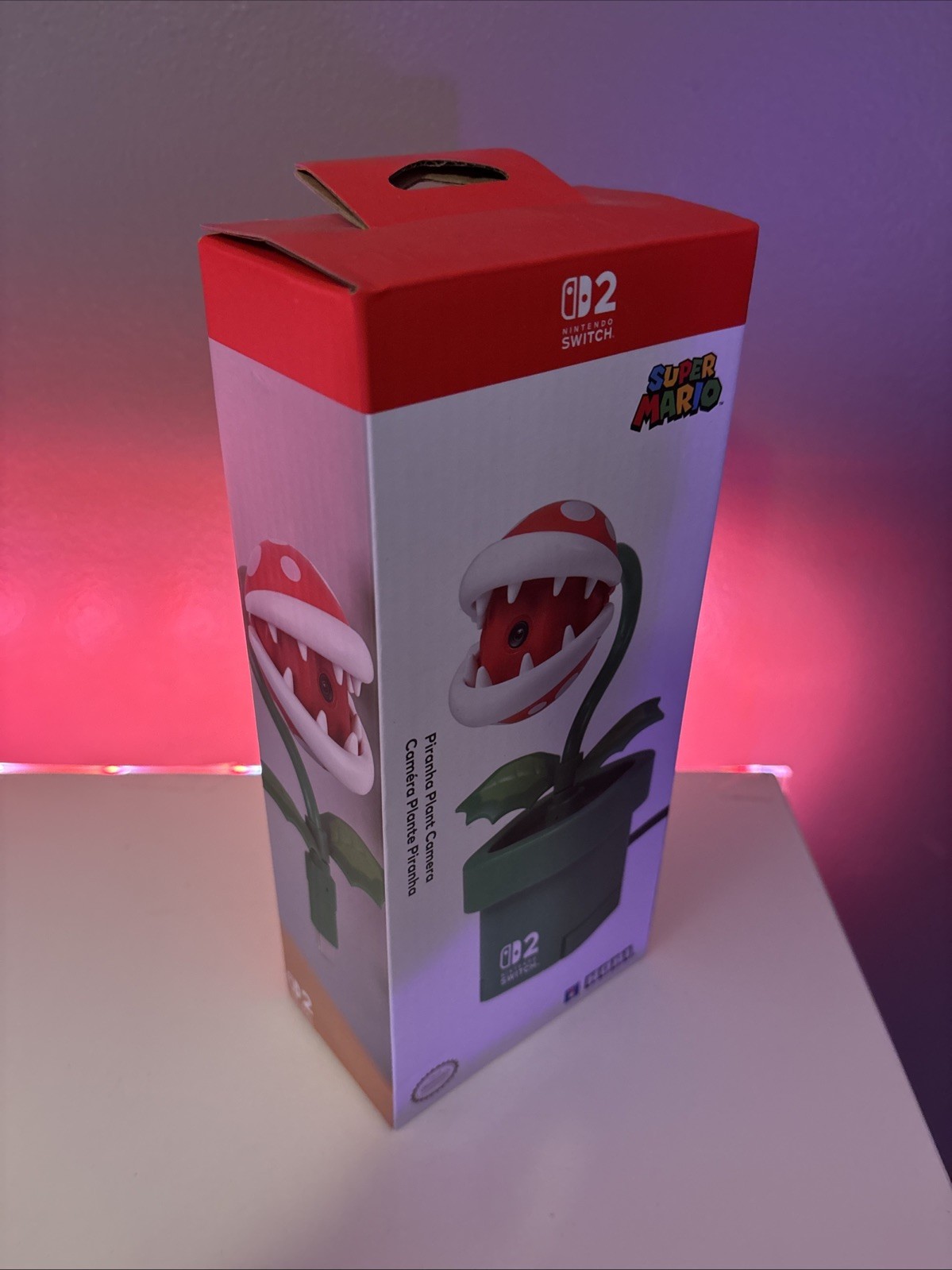 NINTENDO SWITCH 2 CONSOLE CIB + PRO CONTROLLER + SEALED PIRANHA CAM + EXCLUSIVES