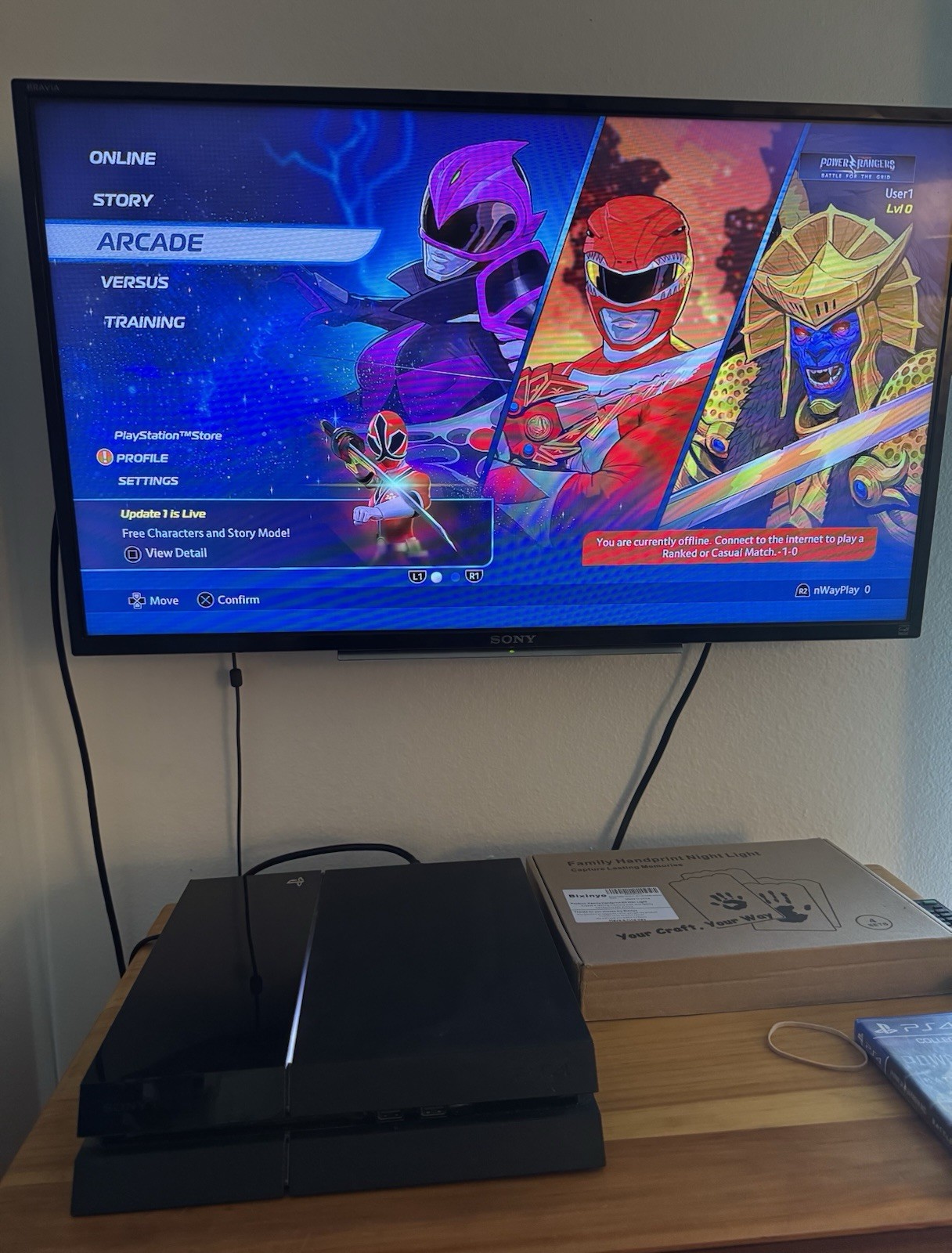 Sony Playstation 4 PS4 Console CUH-115A 500GB w/ Power Cord FW 10.01 – Tested