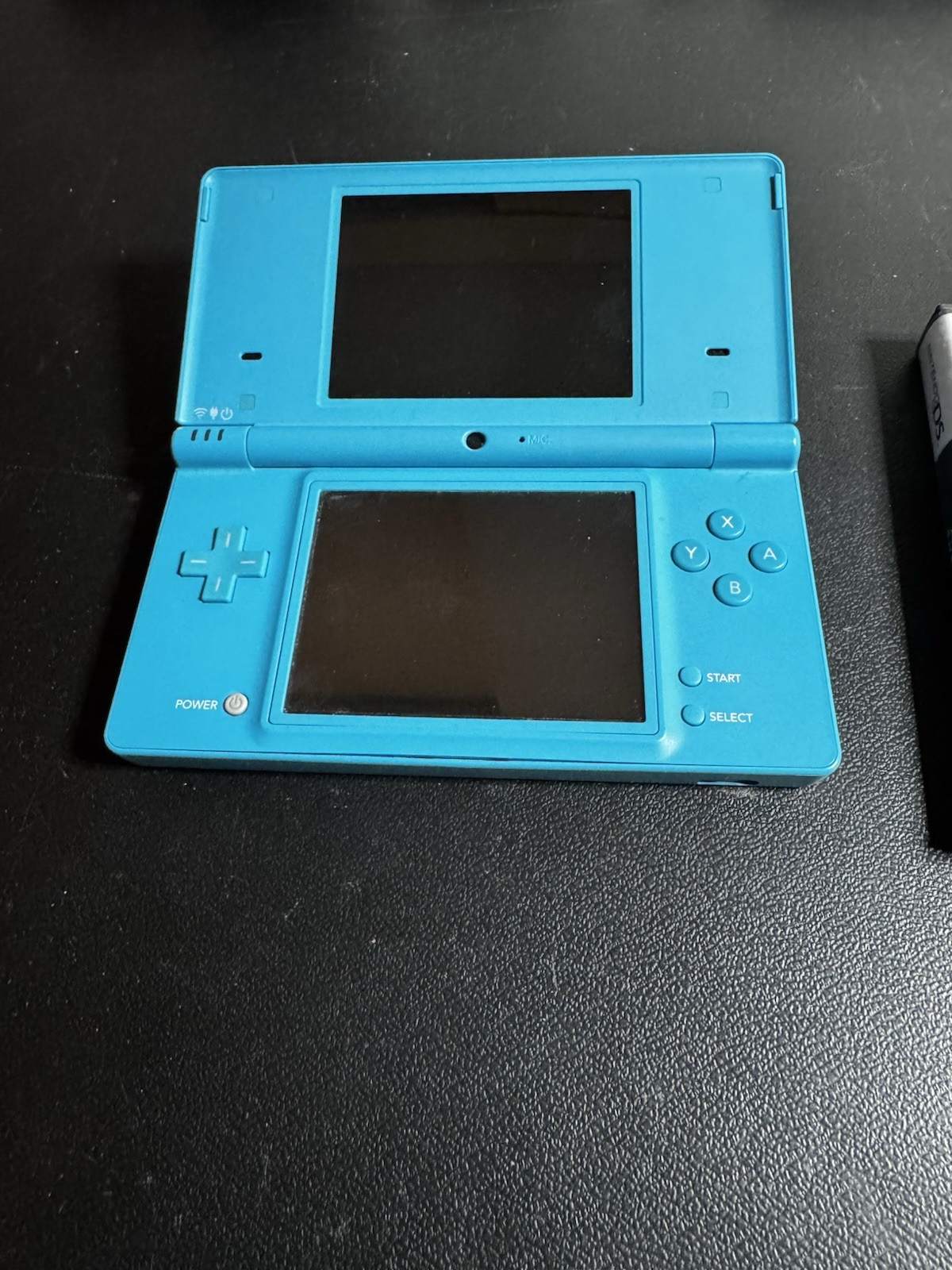 Nintendo DSi Ice Blue Handheld Console System W/ Charger & X-men Nice Condition