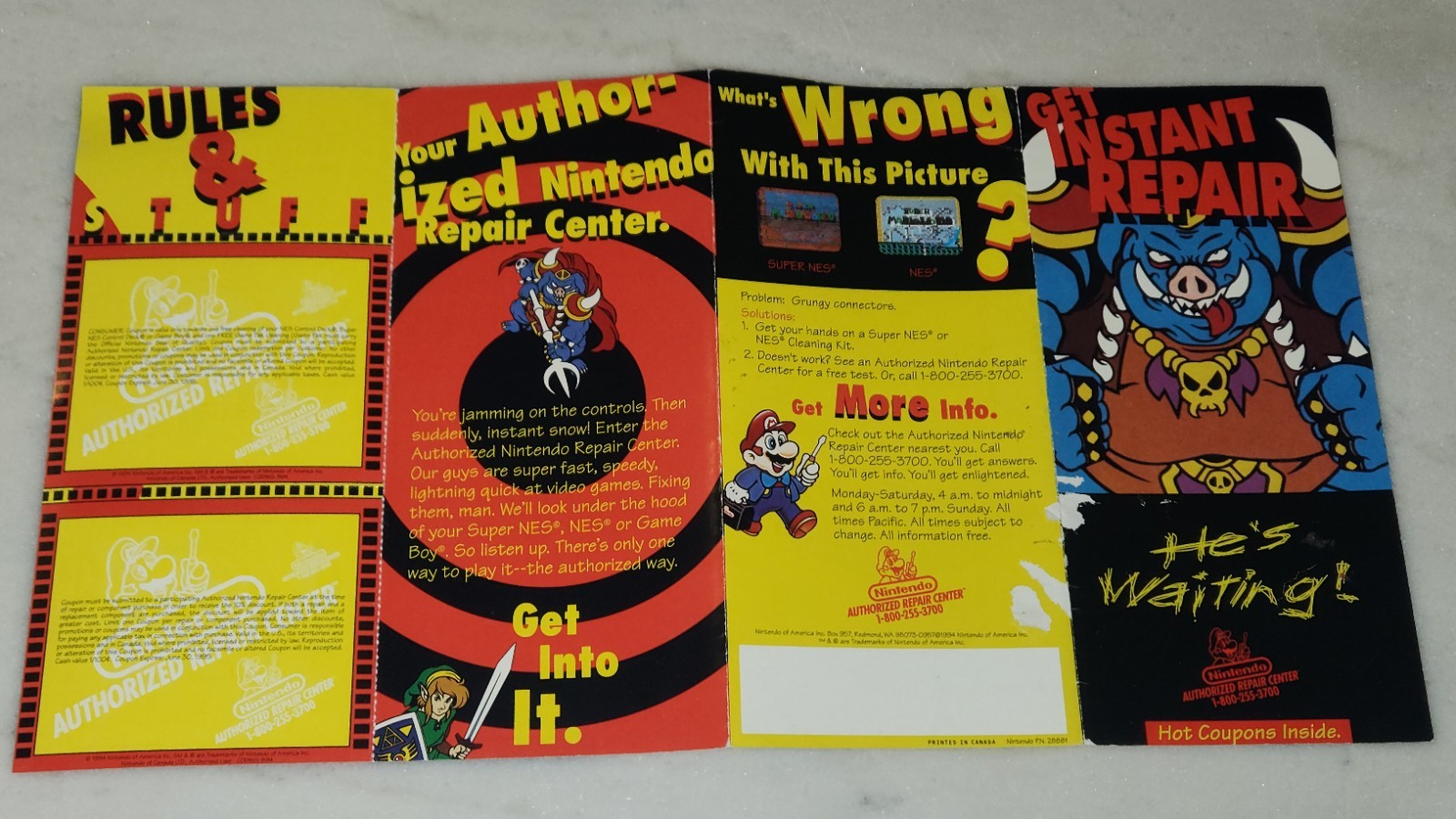 SNES Zelda Control Set CIB Matching Serial + Mana Evermore Gaia Bundle Nintendo