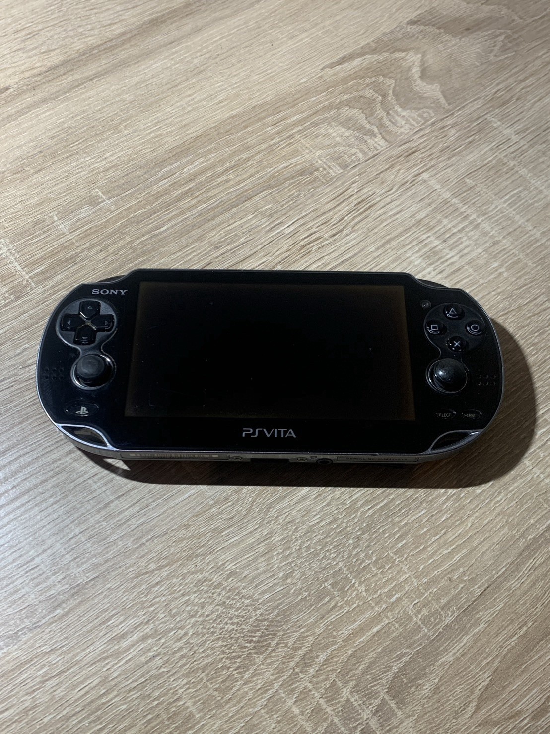 1679 Play Station PS Vita 1100 Crystal Black Good TESTED