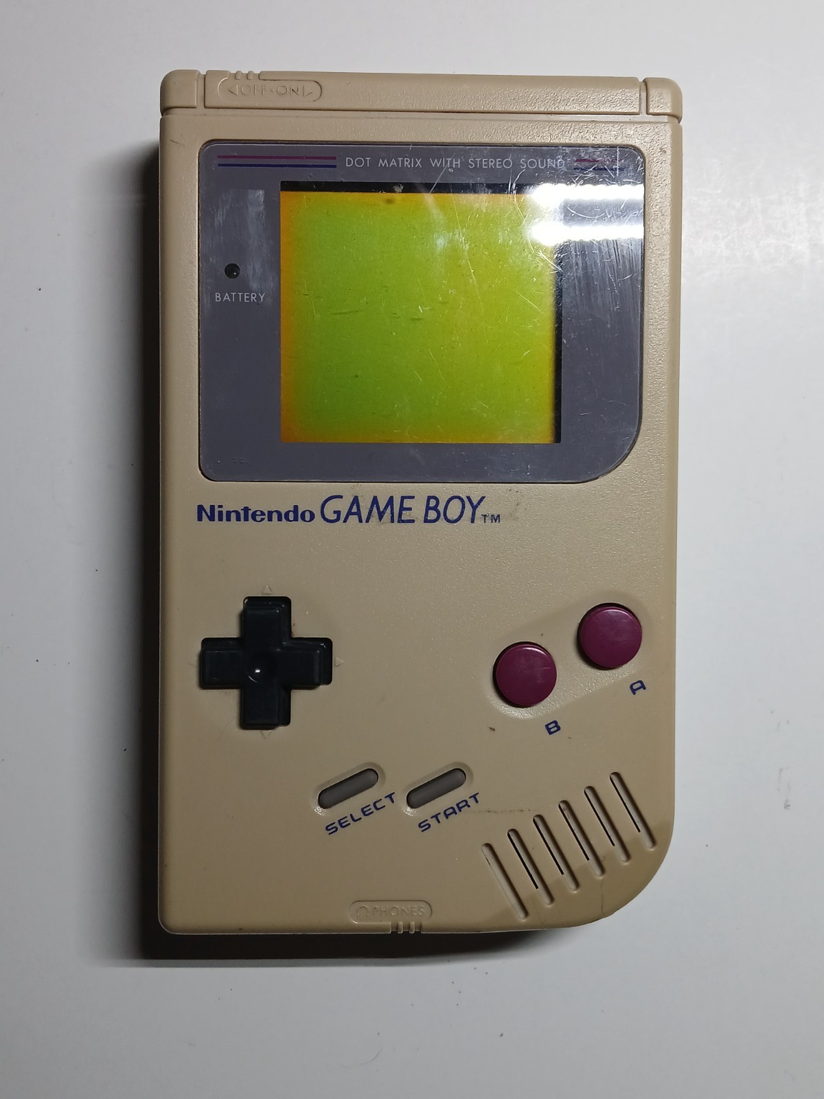 Nintendo Game Boy DMG-01 Gray original not working parts or repair