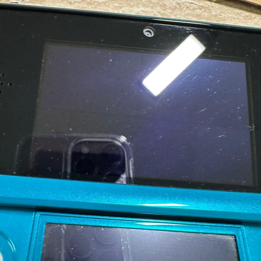 Nintendo 3DS Aqua Blue Console Boxed Complete Set 6571