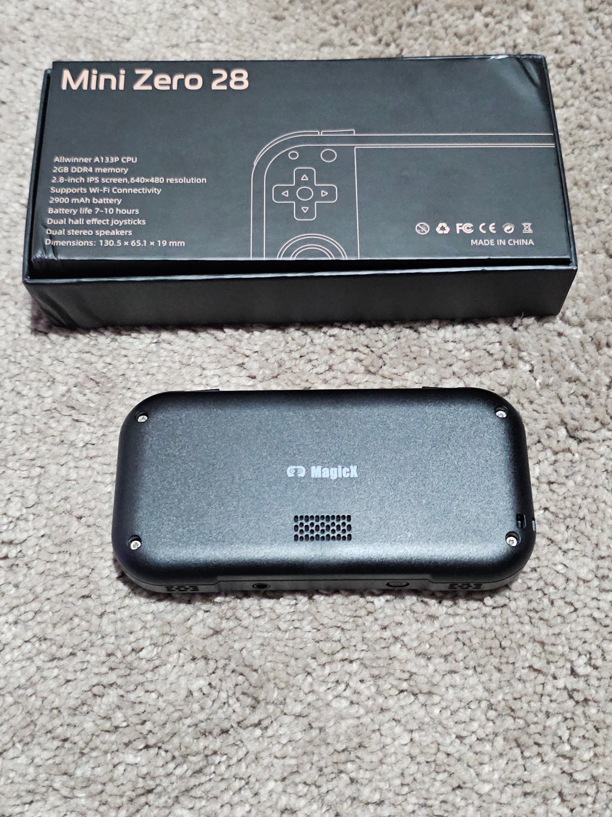 MagicX / Ampown Mini Zero 28 Retro Handheld with 64GB Storage via Micro SD Card