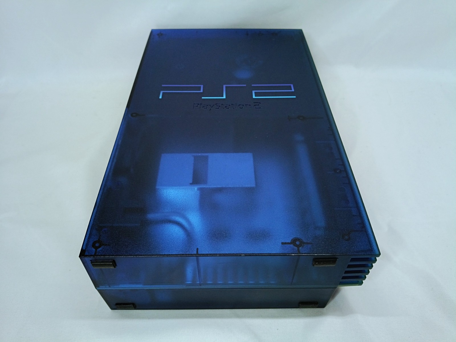 PS2 Ocean Blue Game Console Box set Playstation2 NTSC-J Japan Tested