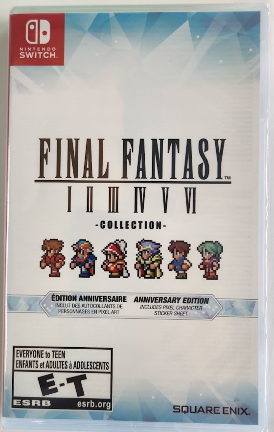 Final Fantasy I-VI Pixel Remaster Collection [Anniversary Edition] Switch (US)