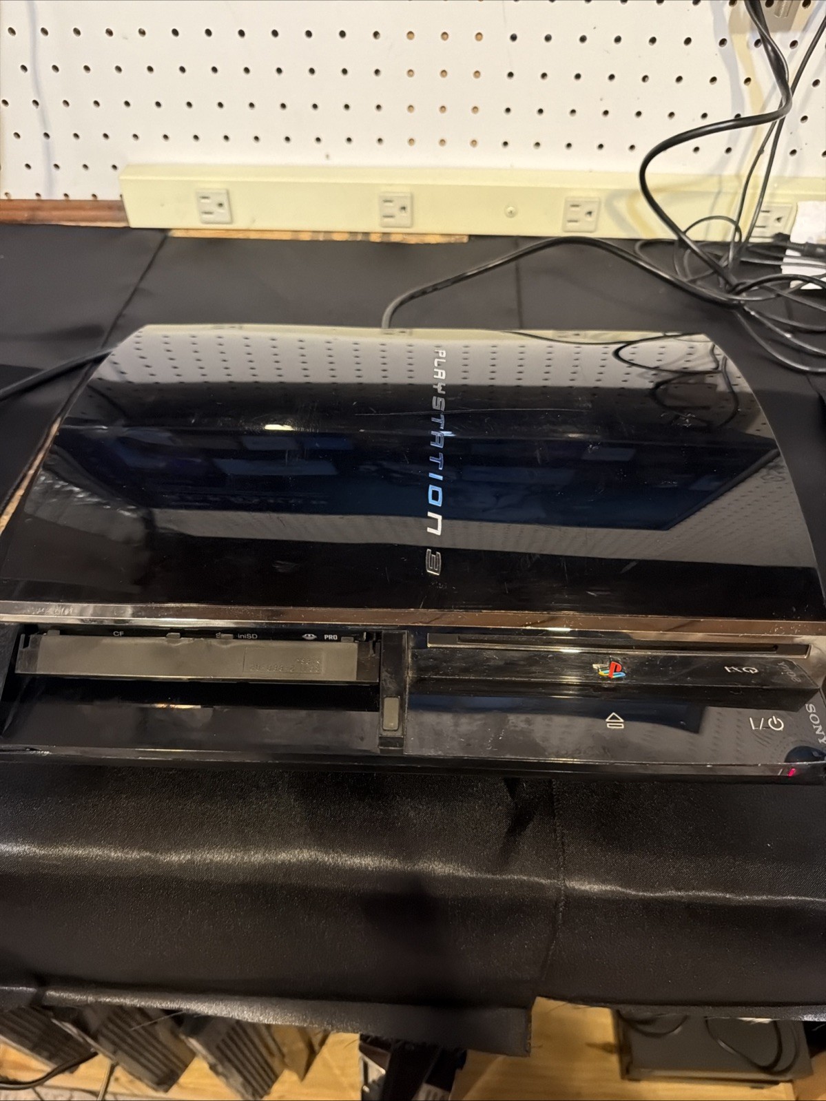 Sony PlayStation 3 CECHA01 Black Console for Parts YLOD