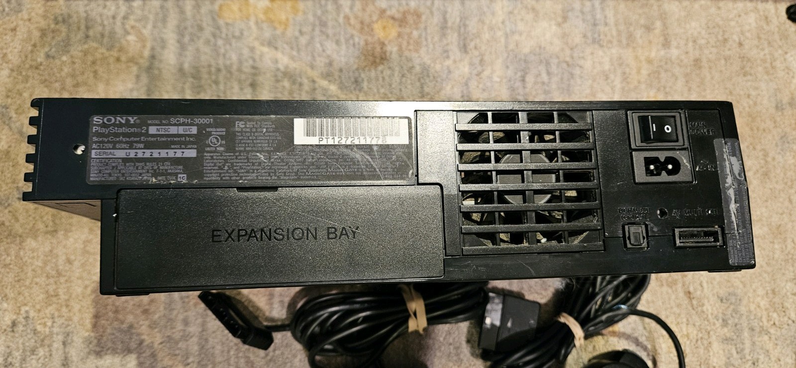 Sony PlayStation 2 Black Console Gaming System