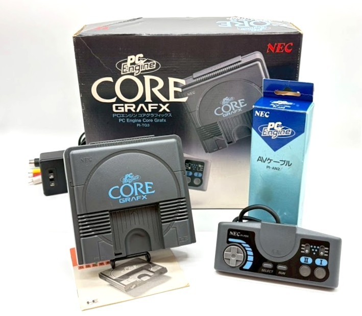 NEC PC Engine Core Grafix PI-TG3 Console Controller W/Box NTSC-J #539
