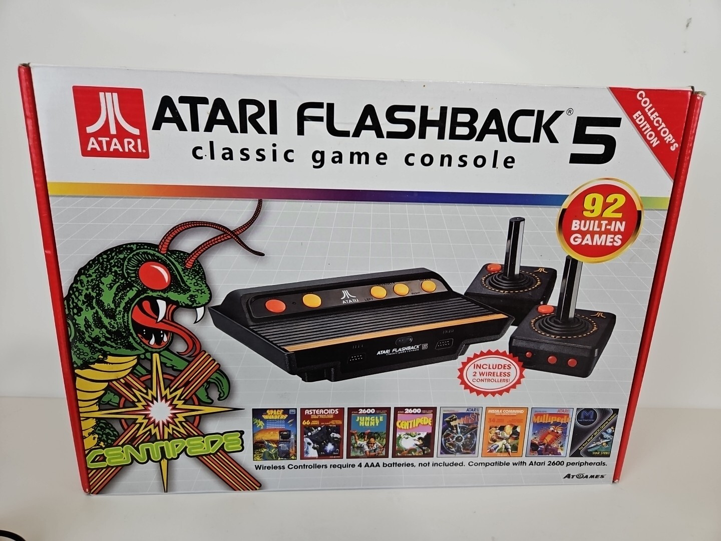 Atari Flashback 5 Classic Video Game Console-Collector’s Edition 92 Games Toy