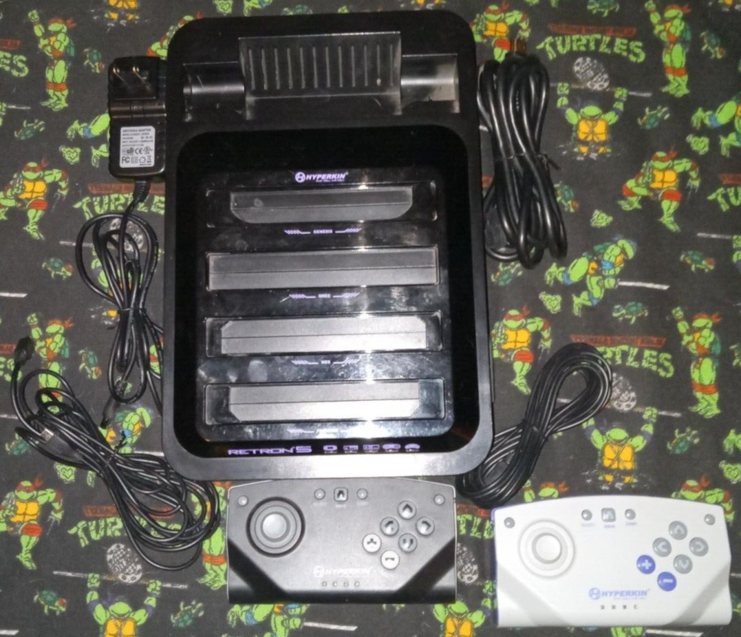 HYPERKIN RetroN 5 Retro Video Game Clone Console TESTED WORKS READ DESCRIPTION