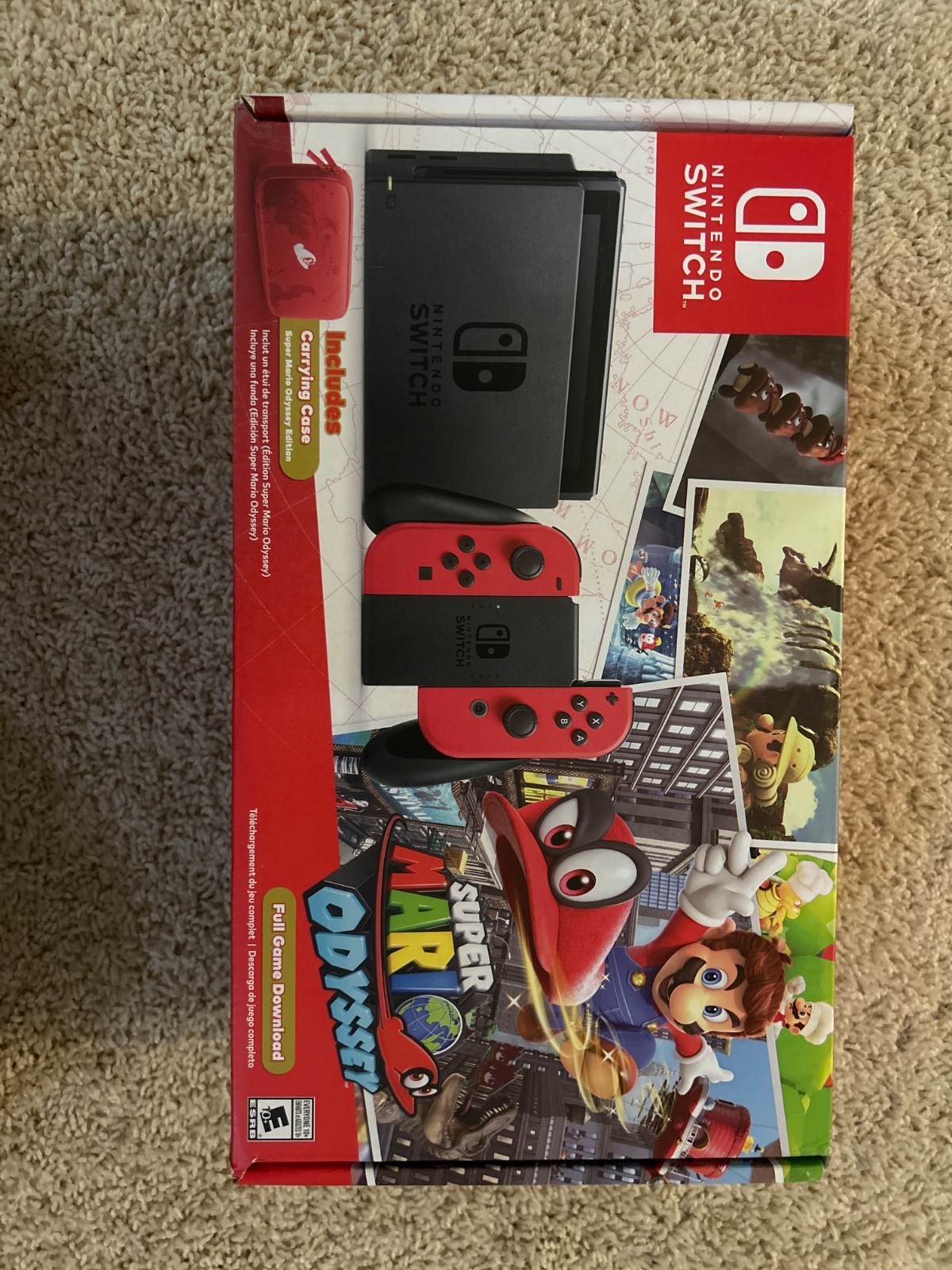 Nintendo Switch Super Mario Odyssey Edition System Console BRAND NEW RARE