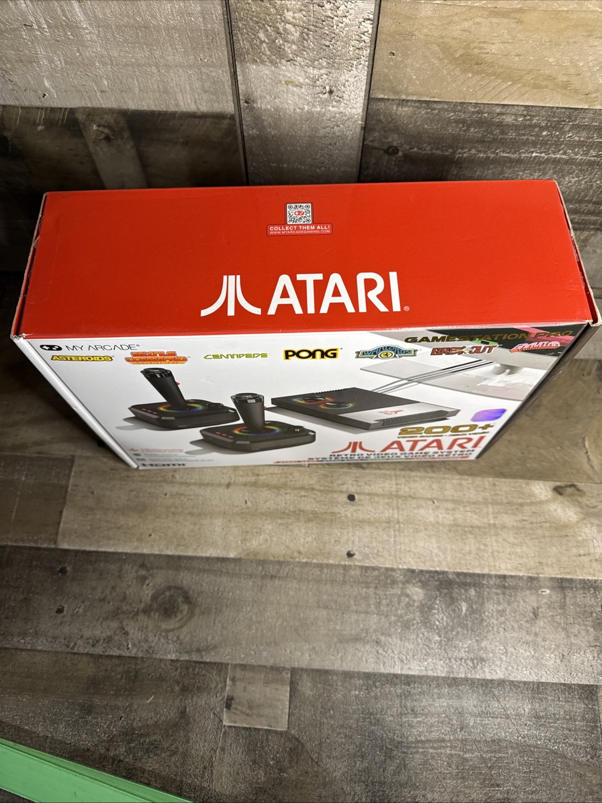 Atari Retro Video Game System with 200+ Games, Wireless Joysticks NIB