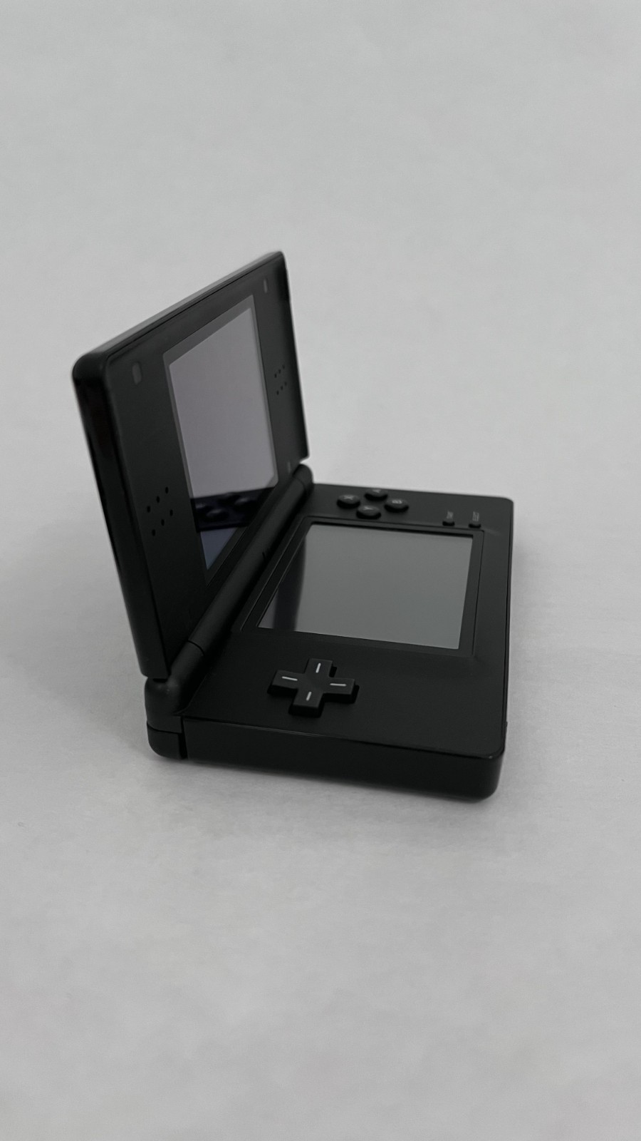 Nintendo DS Lite Black Gaming System, Charger, Stylus Dead Pixels Top Screen