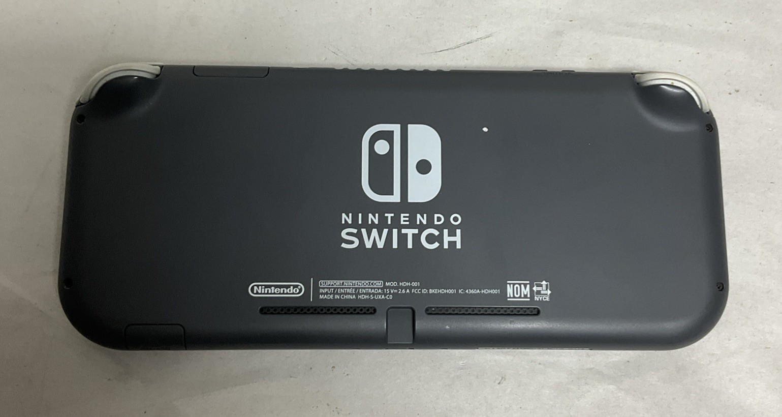 Nintendo Switch Lite Gray Nintendo Switch Lite Console W/Case &Charger