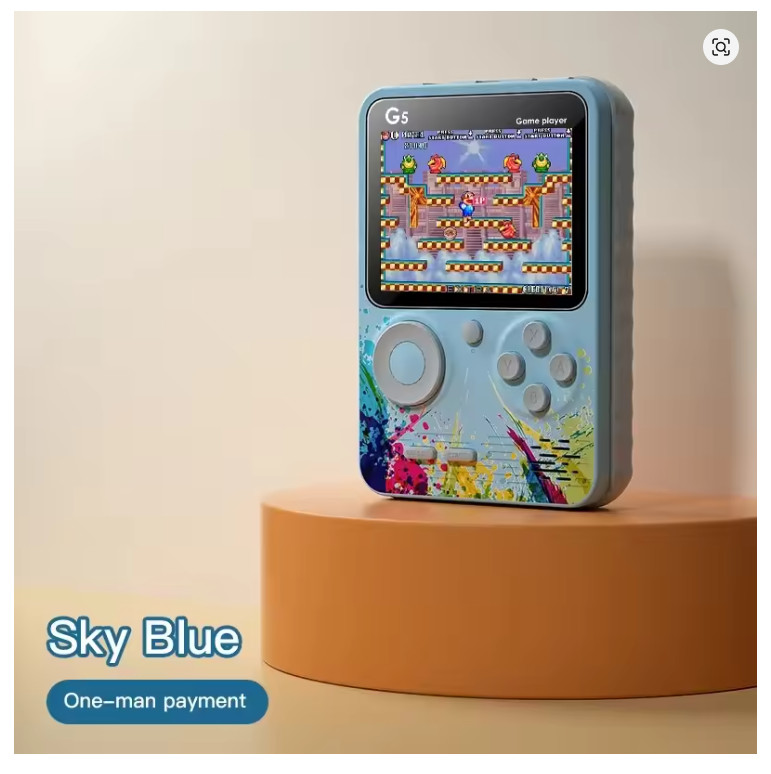500 in 1 Mini Handheld Game Console 8 Bit 3.0 Inch LCD Retro Video Player