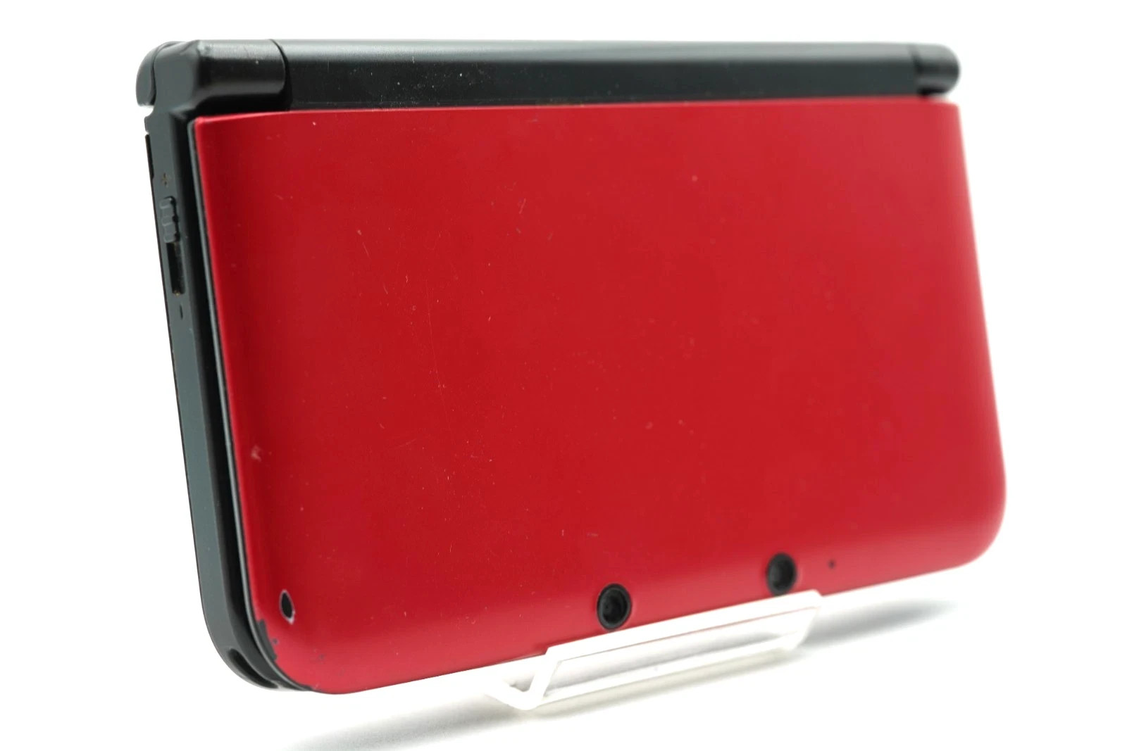[ REGION FREE ] Nintendo 3DS XL LL Red Black Console [Rank B] English ok #001