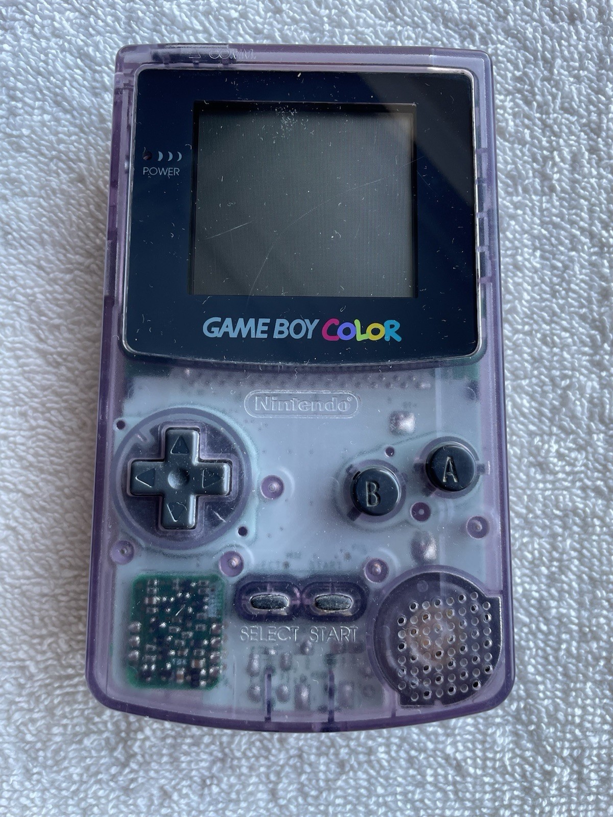 Nintendo Game Boy Color Handheld System Package With Games And Light