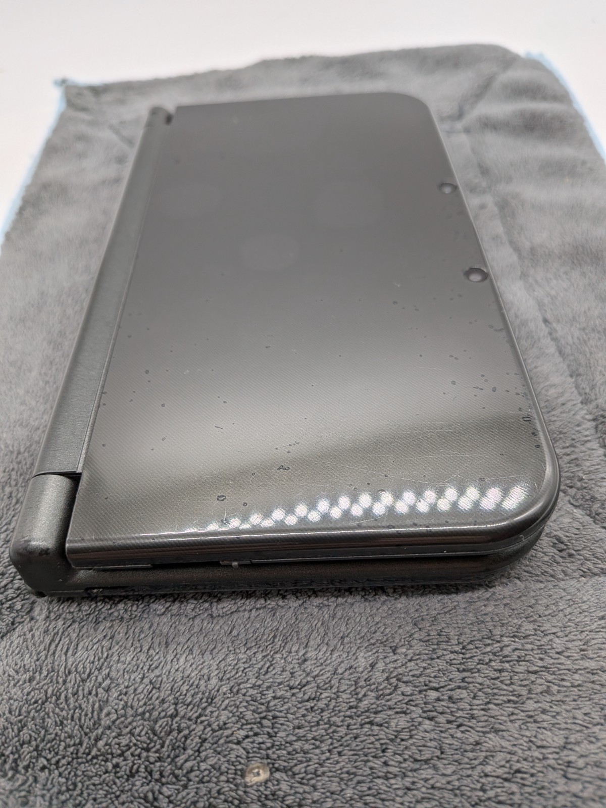 【Excellent】Top Ips New Nintendo 3DS LL XL Metallic black Game Console From Japan