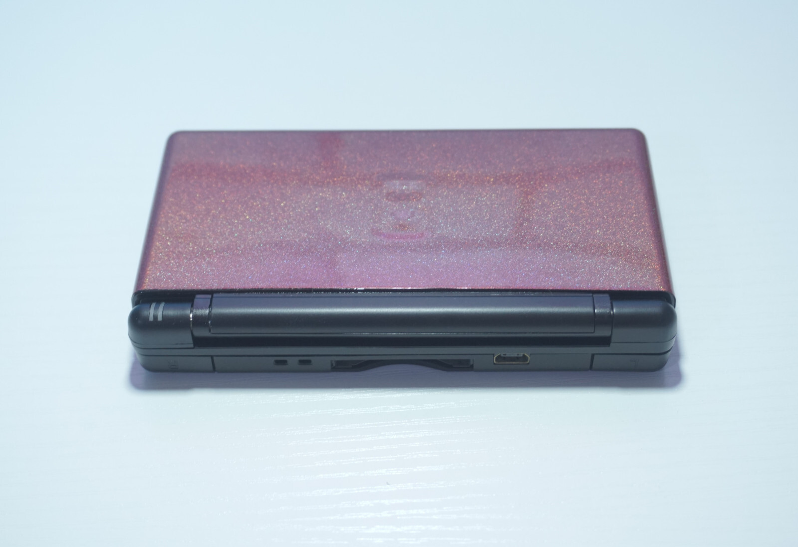 Nintendo DS Lite Shiny Sparkly Copper / Black Handheld System with Charger