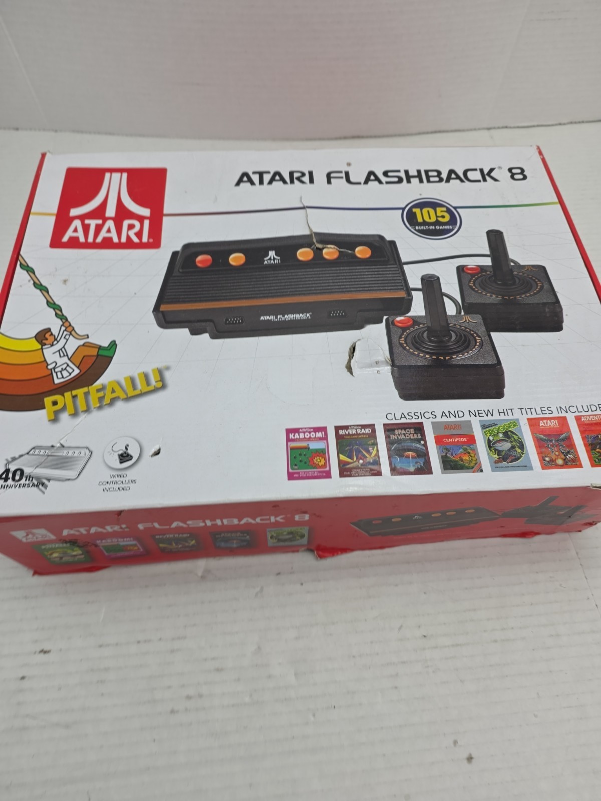 2017 Atari Flashback 8- 105 games built in AR3200 40th Anniversary Edition!
