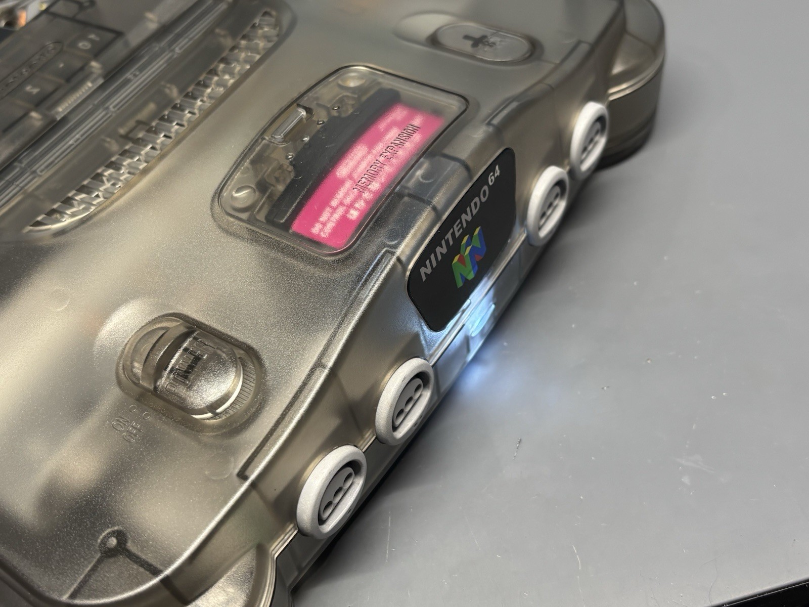 Ultimate Advanced RGB N64 Smoke Gray Recap Deblur IGR Nintendo 64 Region