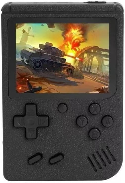Retro Handheld Game Console 400-in-1 with 3″ Color Screen & TV Output – Portable