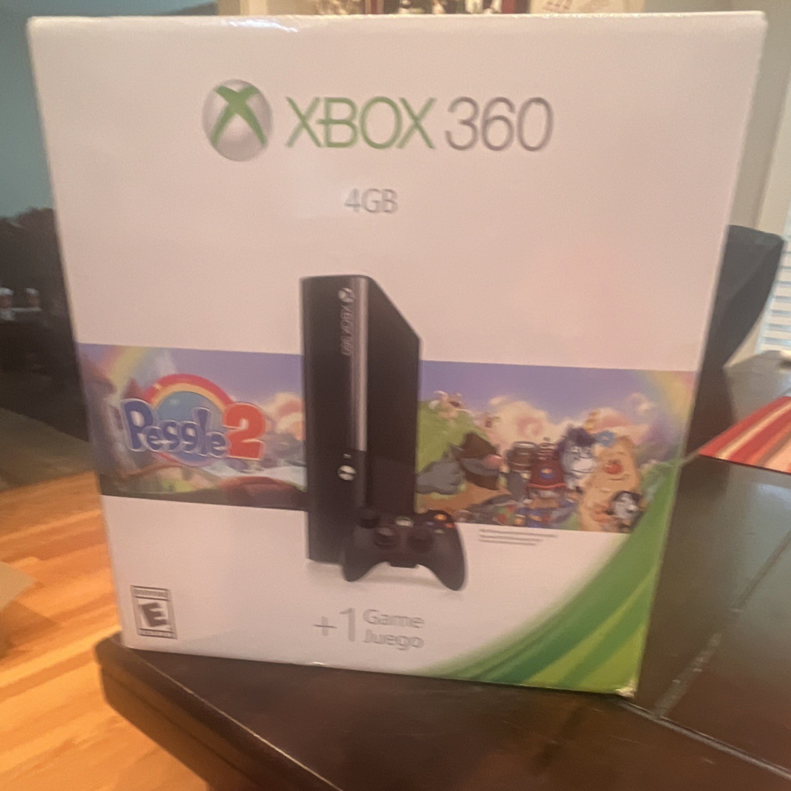 Microsoft Xbox 360 4GB Console Wi-Fi HDMI 1080p NTSC w/ Kinect Adventures