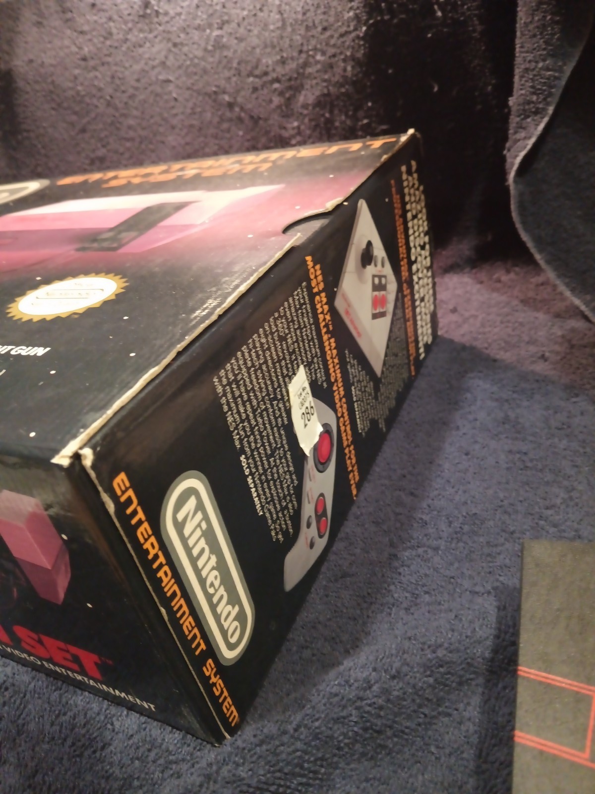 Nintendo Nes Action Set Console System Complete in Box (Cib) Controllers / Games