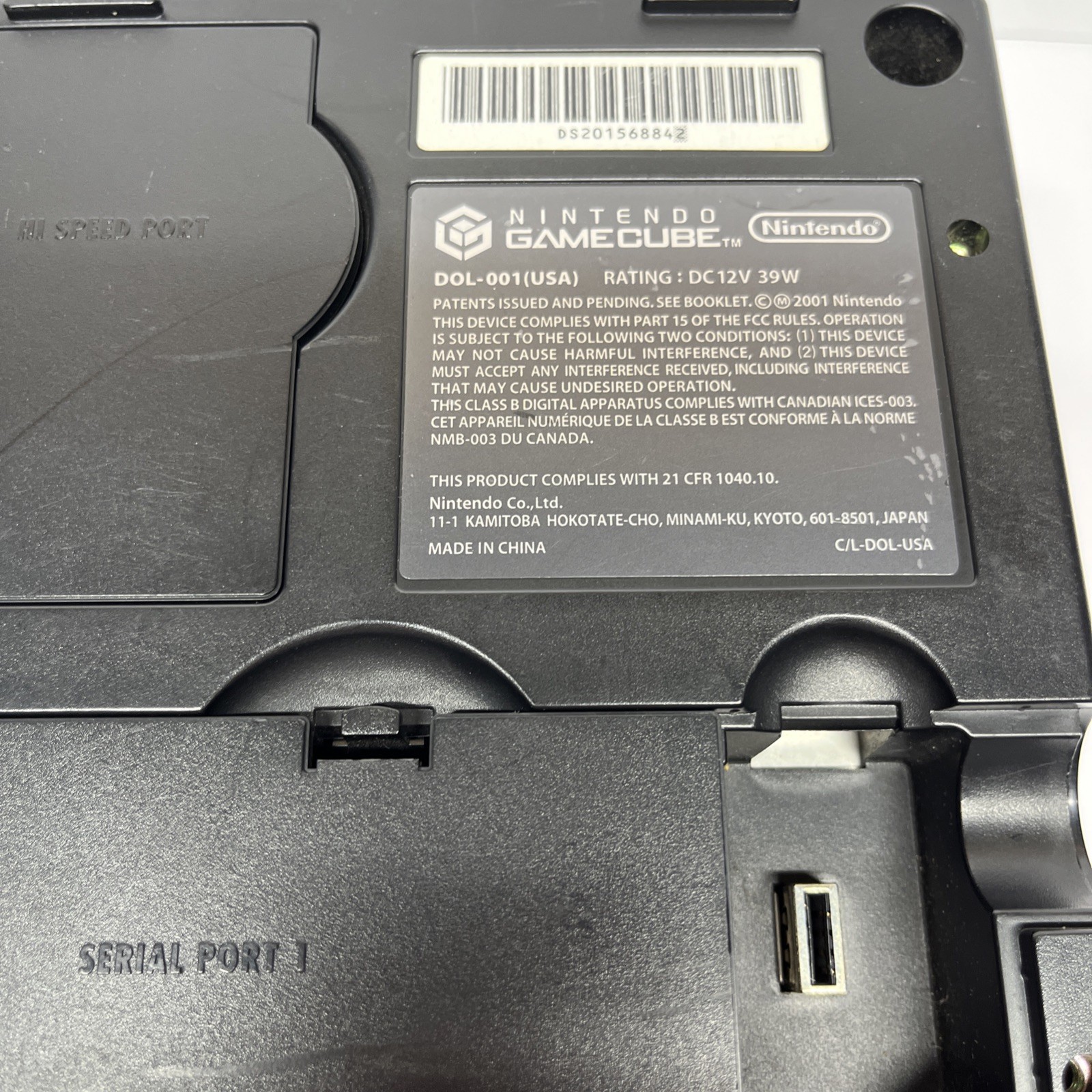 Nintendo DOL-001 GameCube Replacement Console Only See Pictures Working Read